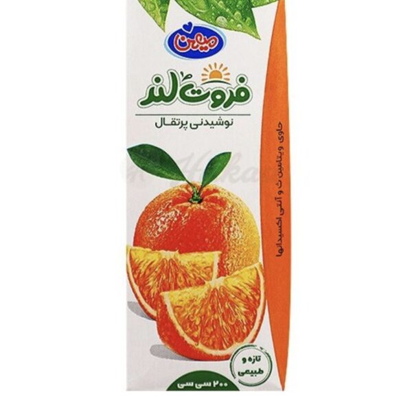 آبمیوه پرتغال ۲۰۰ سیسی فروتلند